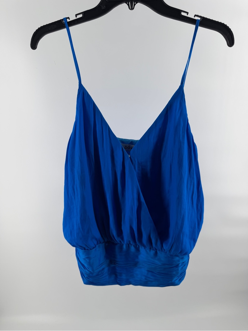 DO+BE Royal Blue Wrap Bodice Camisole - Picture 2 of 8